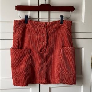 NWOT Skyler & Madison burnt orange Skirt!